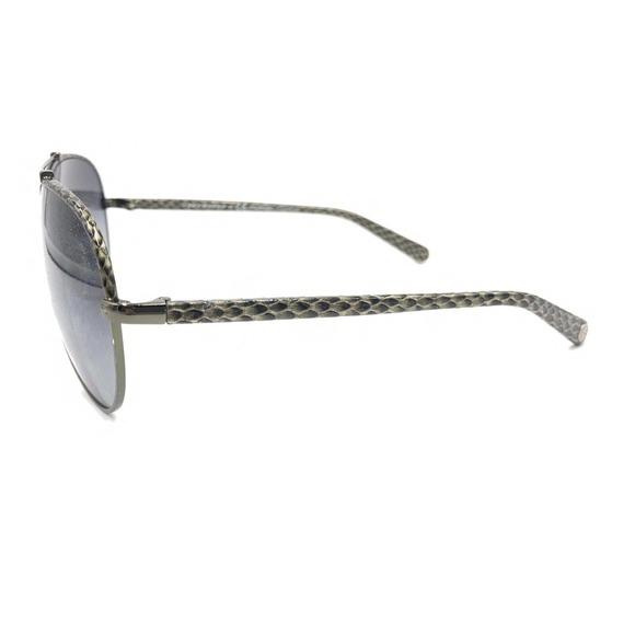 Tory Burch TY6021Q 398/T3 Aviator Snake Black Silver Sunglasses Frames 62-12 130 - Picture 7 of 12